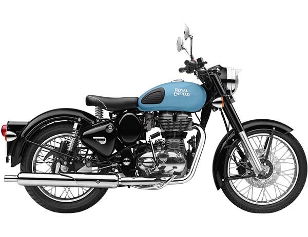  royal  enfield  classic 350 redditch blue Sepeda  Motor  