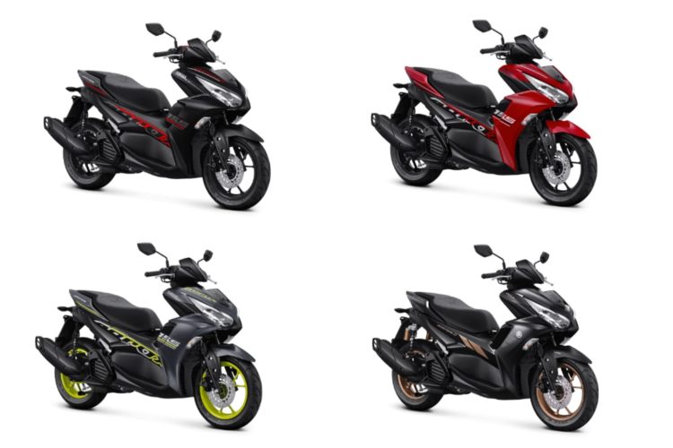 Yamaha Aerox 155 Connected 2021: Harga Dan Warna Baru